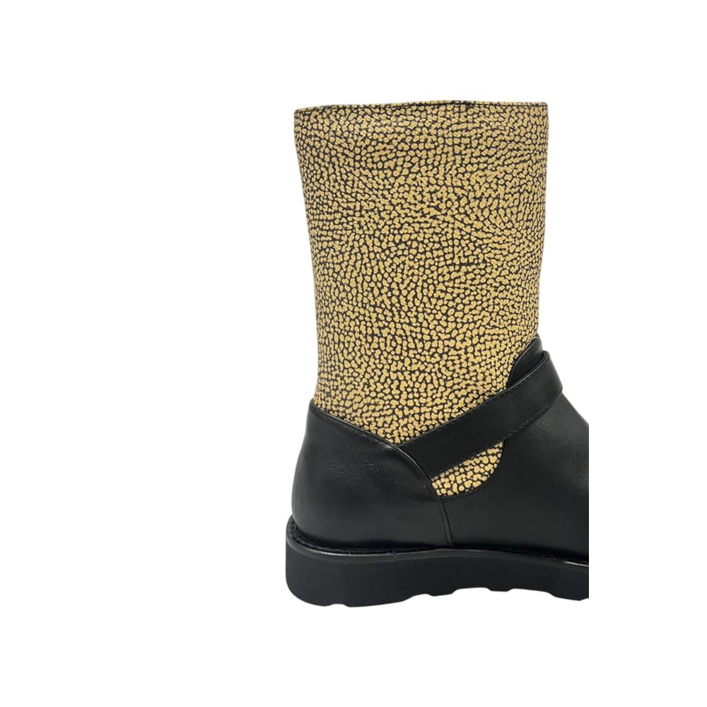 Borbonese Beige Leather Women Boot | Regal Royce