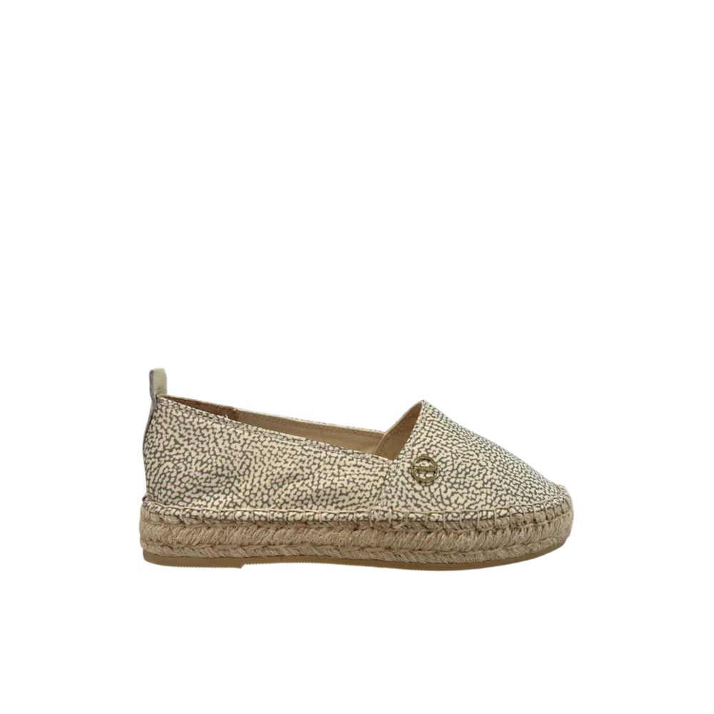 Borbonese Green Textile Women Sandal | Regal Royce