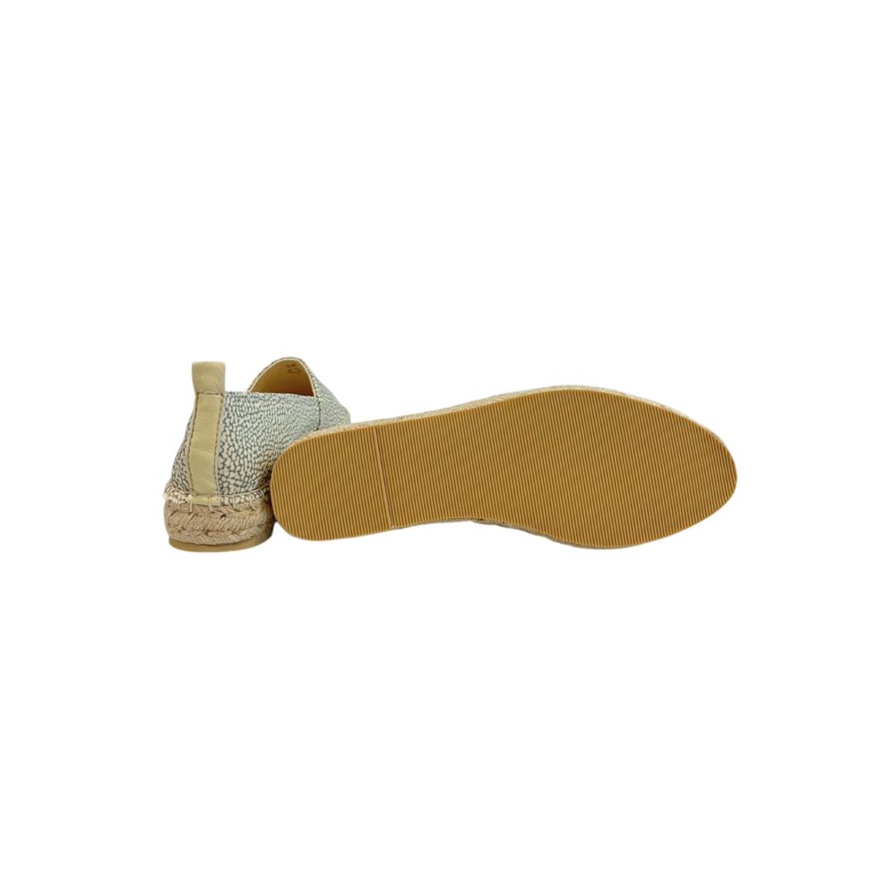 Borbonese Green Textile Women Sandal | Regal Royce