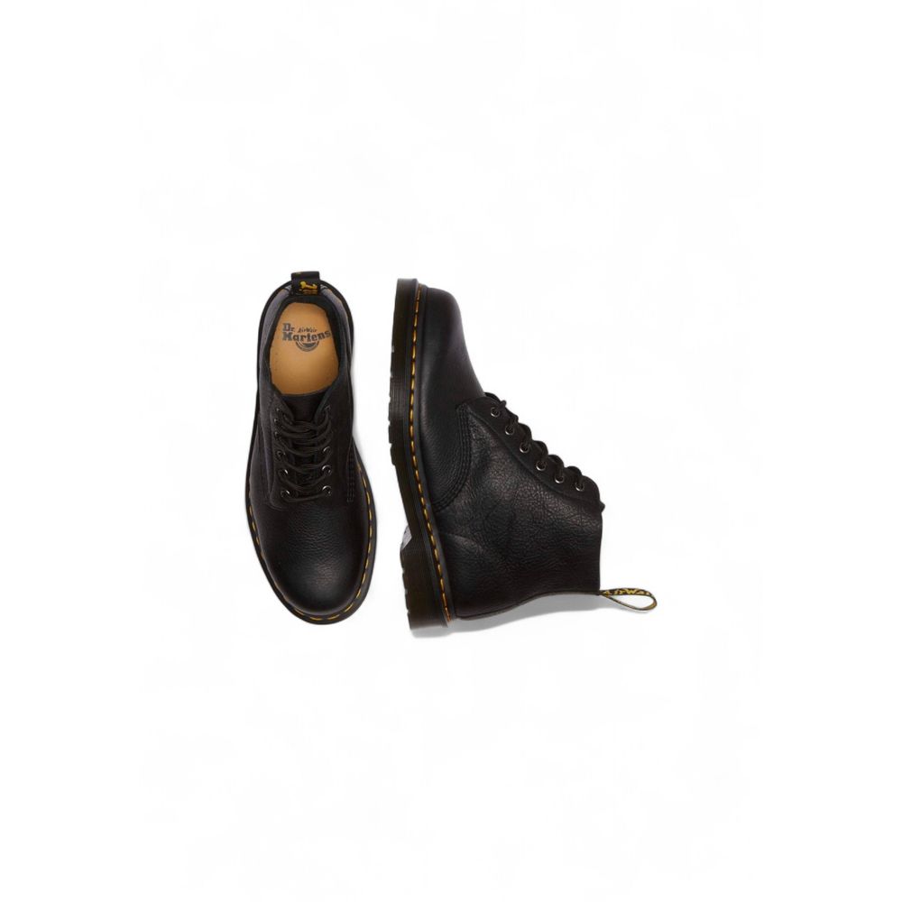 Dr. Martens Black Leather Athletic Sneakers | Regal Royce