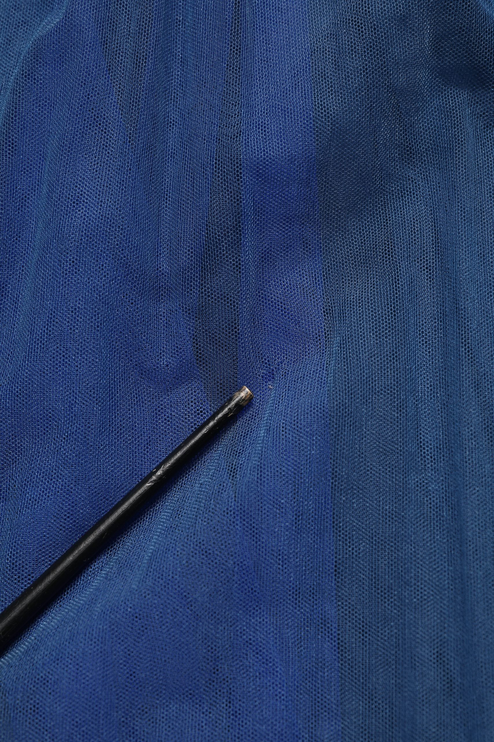 Dolce & Gabbana Blue Tulle Midi A-line Sleeveless Dress | Regal Royce