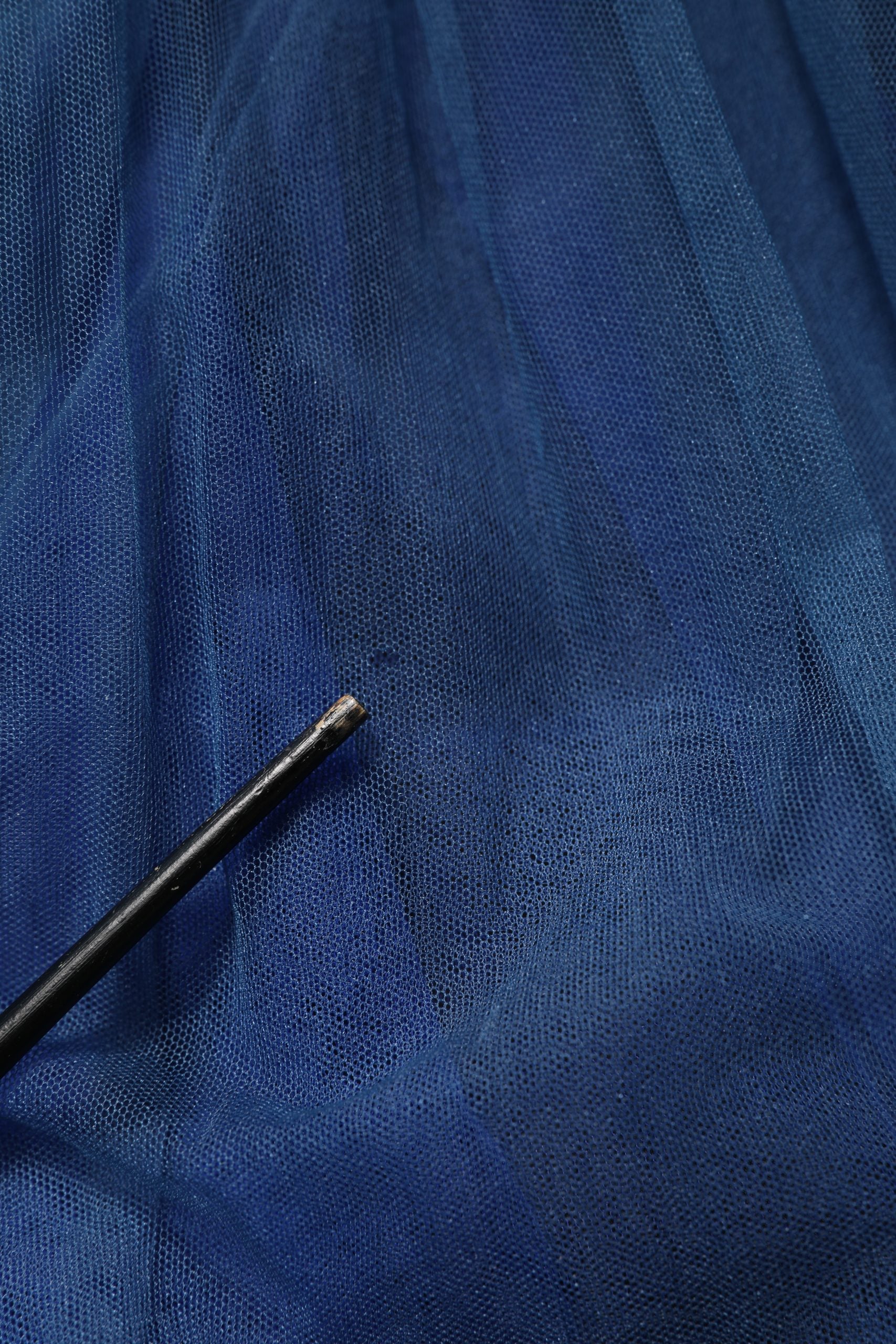 Dolce & Gabbana Blue Tulle Midi A-line Sleeveless Dress | Regal Royce