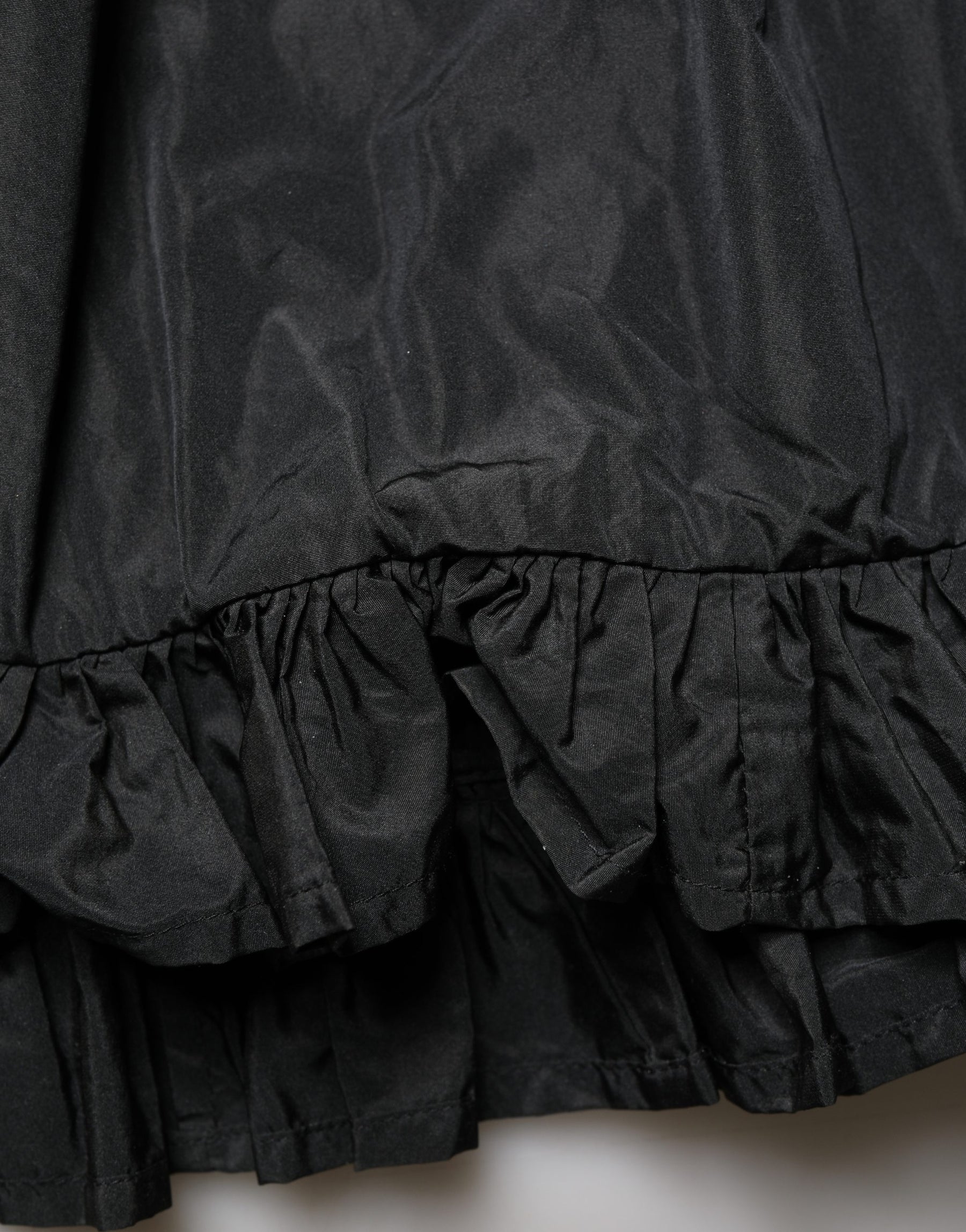 MSGM Black High Waist Pleated A-line Long Maxi Women Skirt | Regal Royce