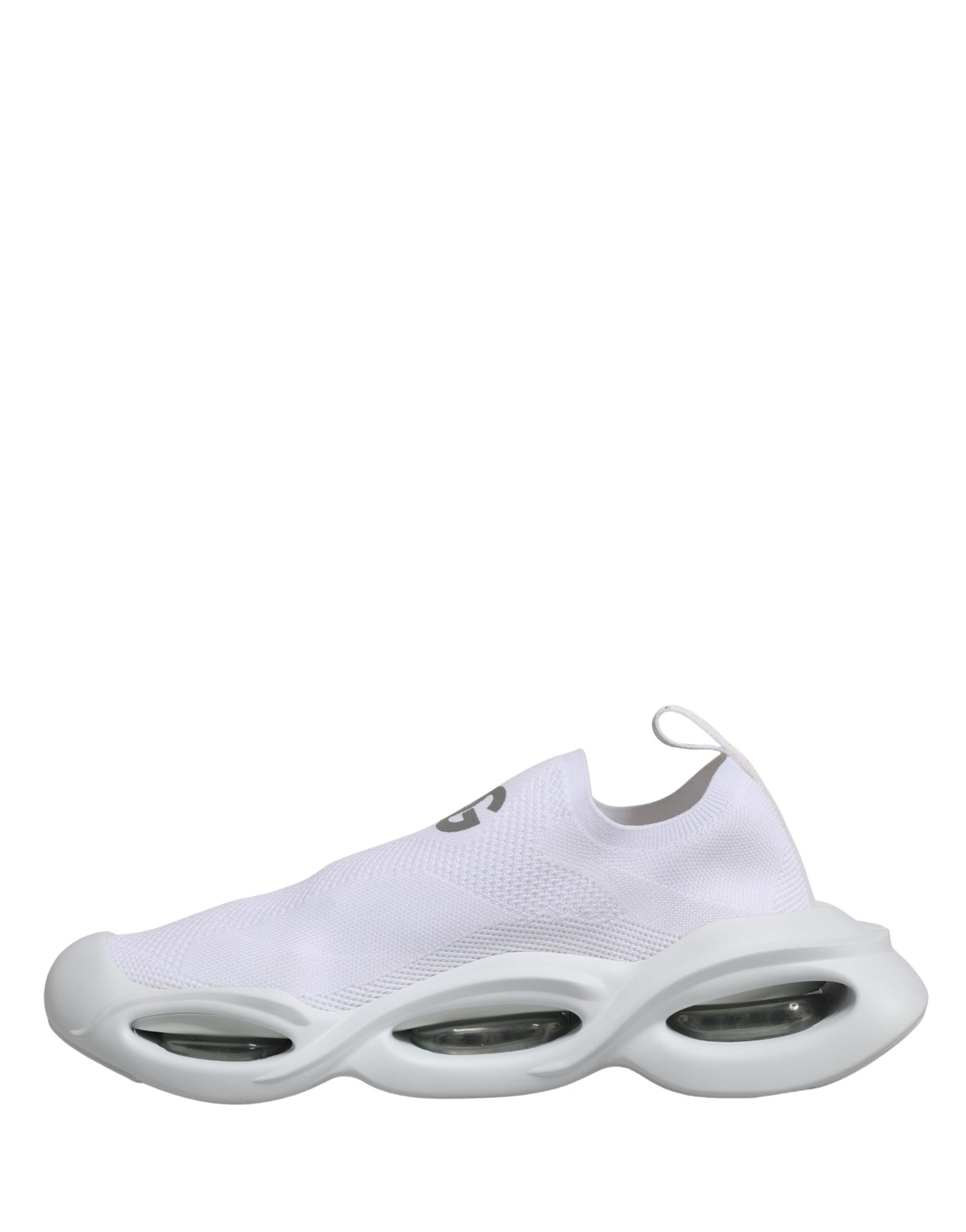 Dolce & Gabbana White Slip On Wave Low Top Sneakers Shoes | Regal Royce