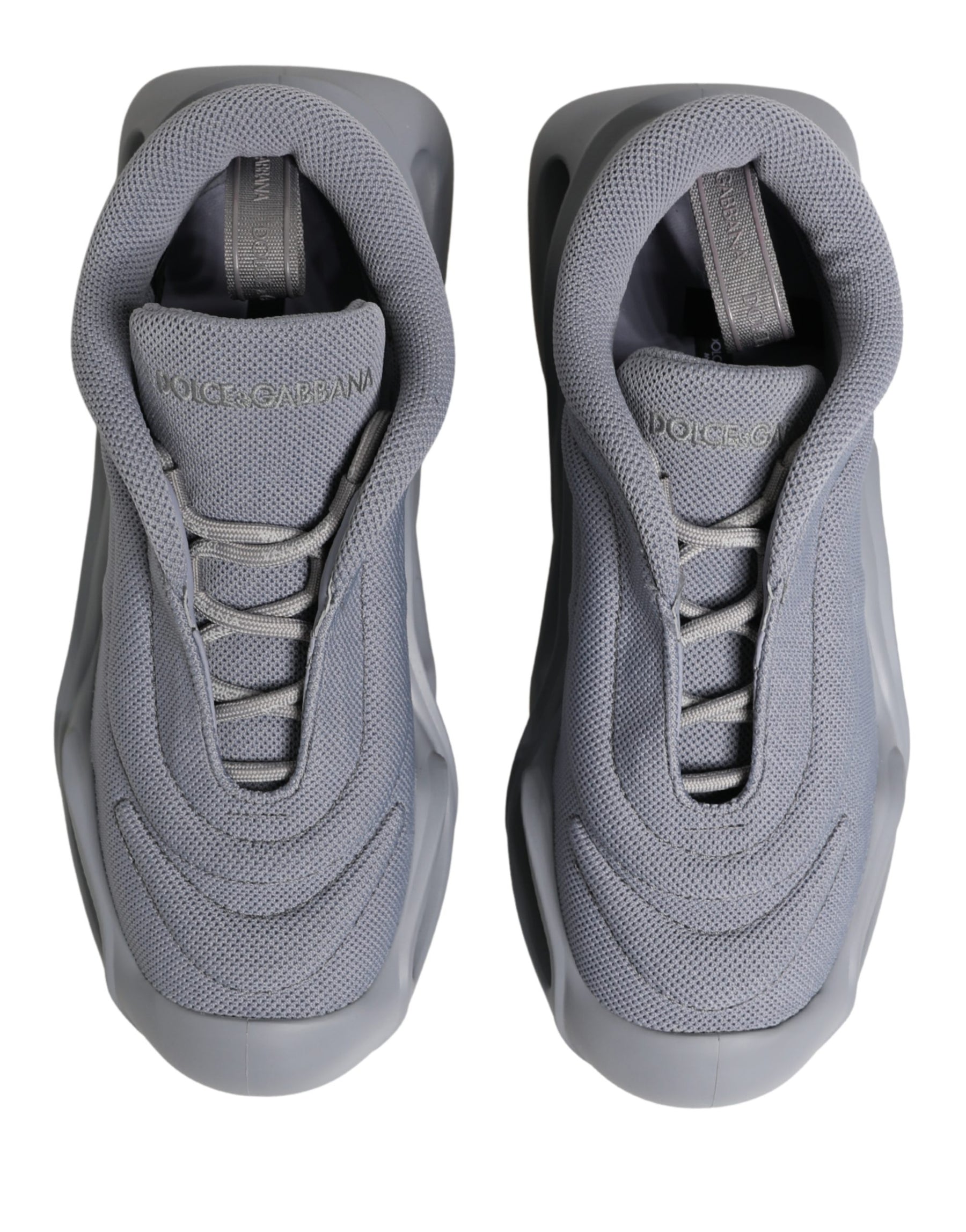 Dolce & Gabbana Gray Slip On Wave Low Top Sneakers | Regal Royce