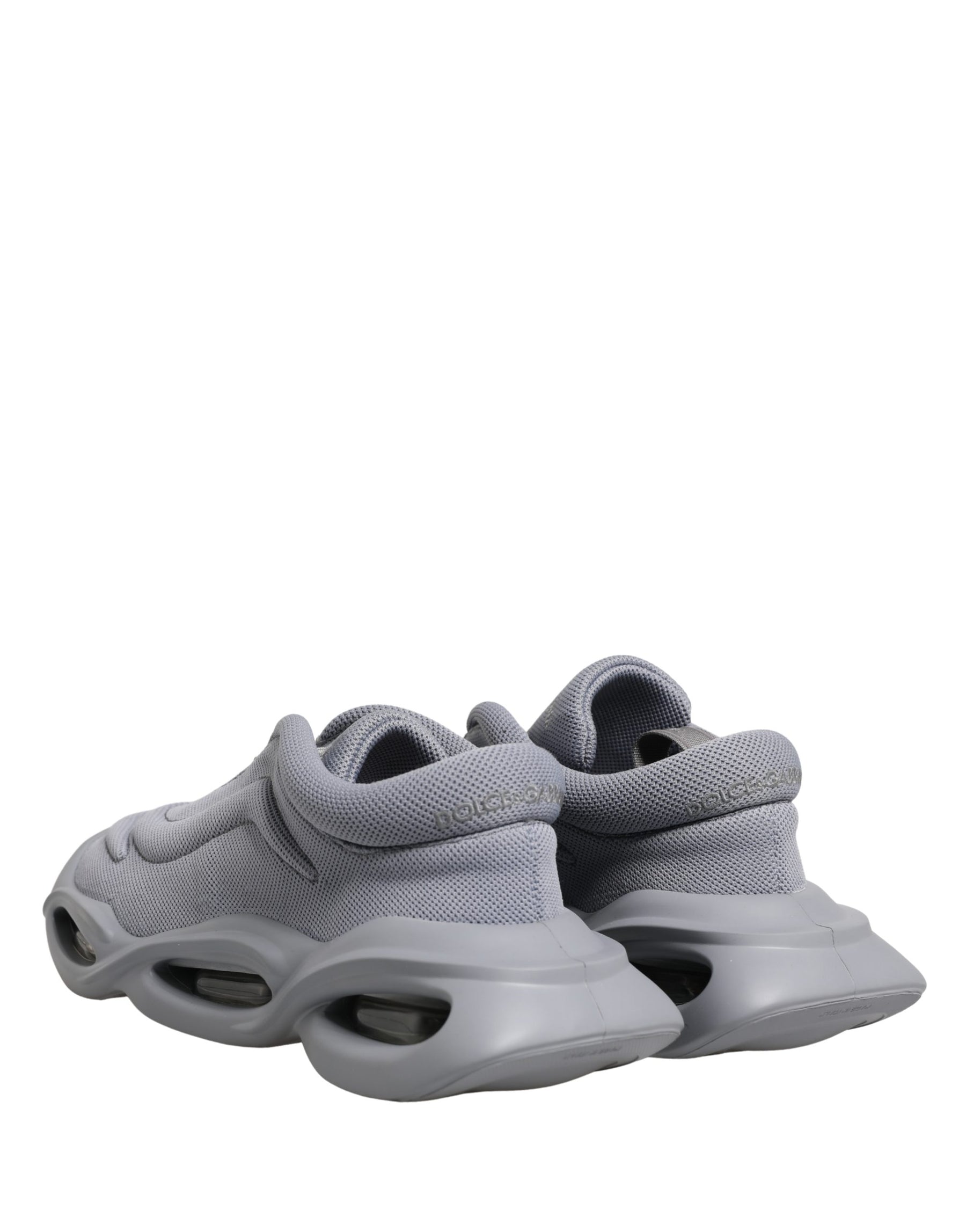 Dolce & Gabbana Gray Slip On Wave Low Top Sneakers | Regal Royce