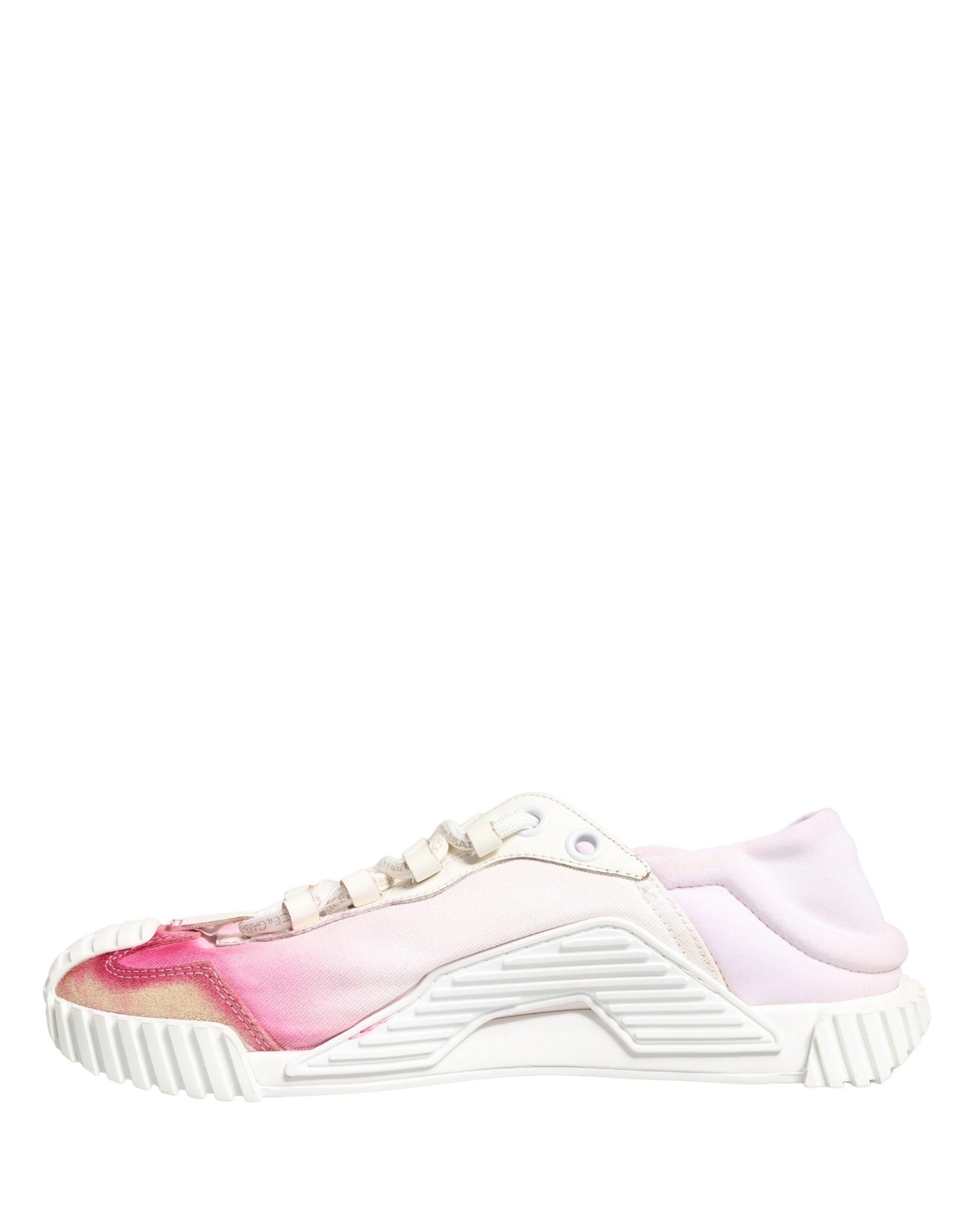 Dolce & Gabbana White NS1 Lace Up Low Top Sneakers Shoes | Regal Royce