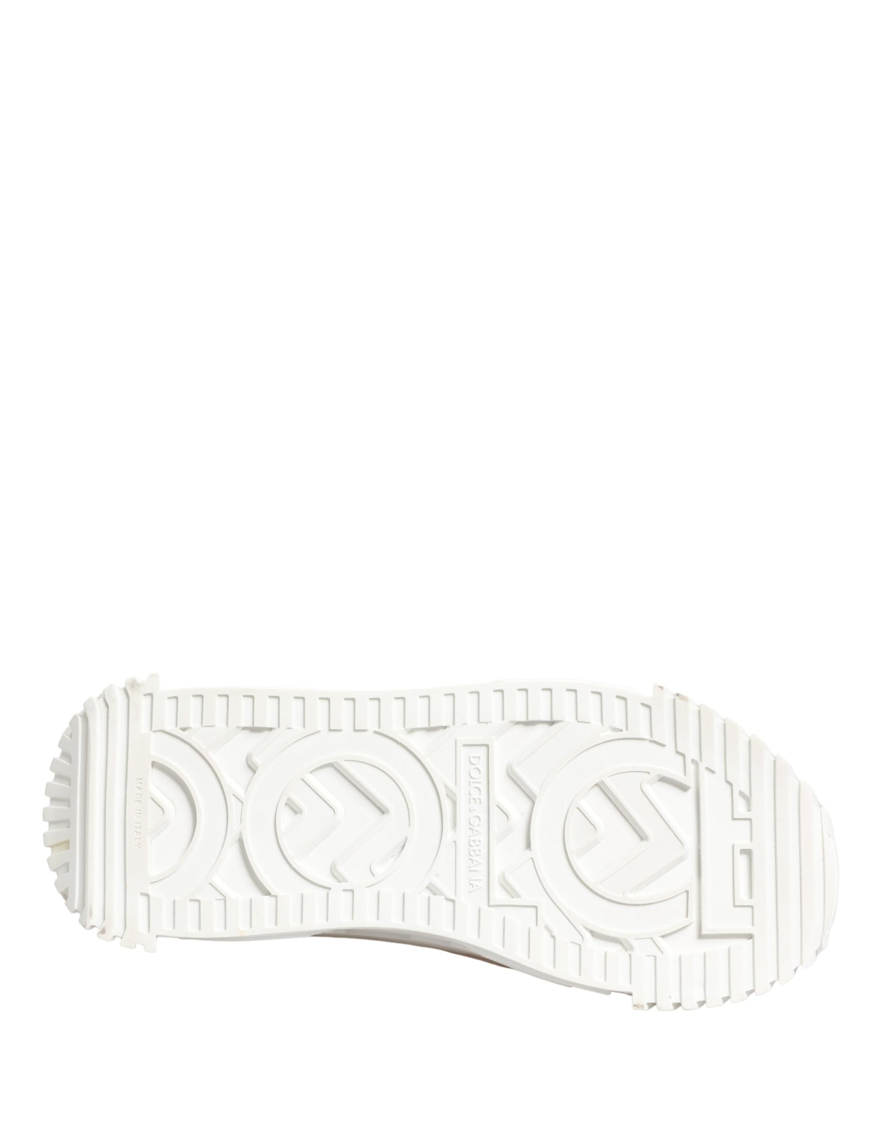 Dolce & Gabbana White NS1 Lace Up Low Top Sneakers Shoes | Regal Royce