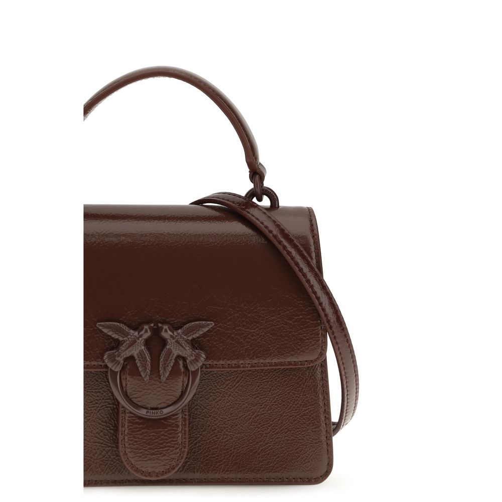 PINKO Brown Goatskin Handbag | Regal Royce