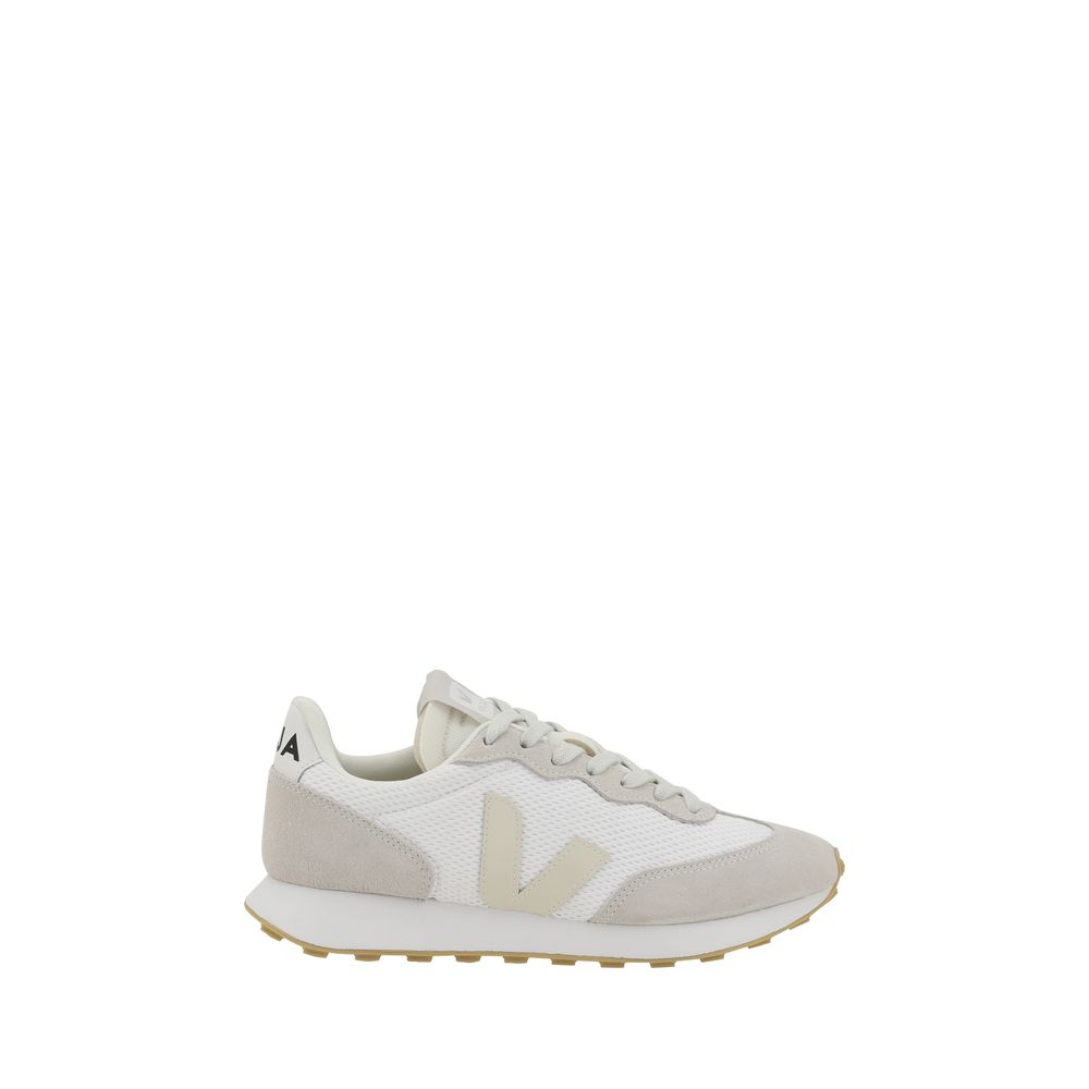 Veja White Calf Leather Bos Taurus Sneakers | Regal Royce