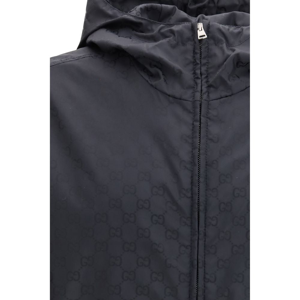 Gucci Black Polyamide Shell Jacket | Regal Royce