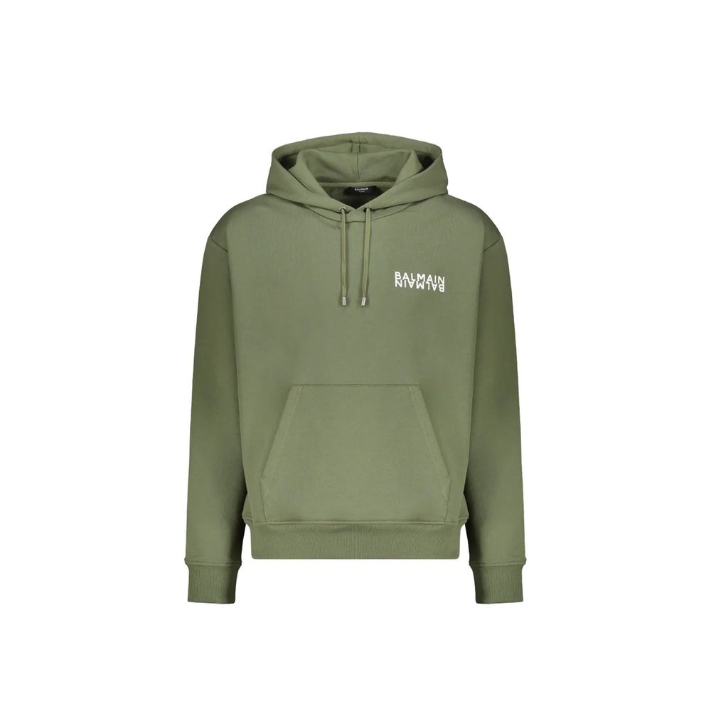 Balmain Bicolor Cotton Hoodie | Regal Royce