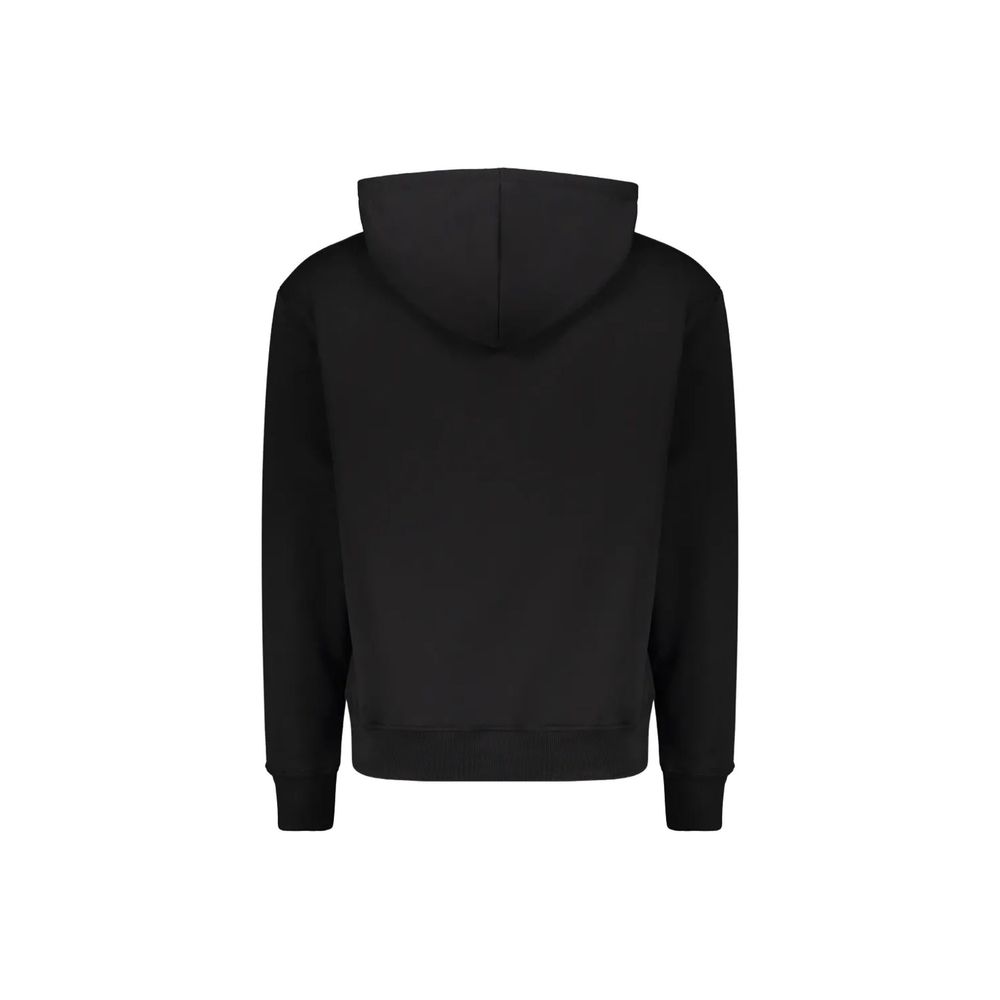 Balmain Black Cotton Hoodie | Regal Royce