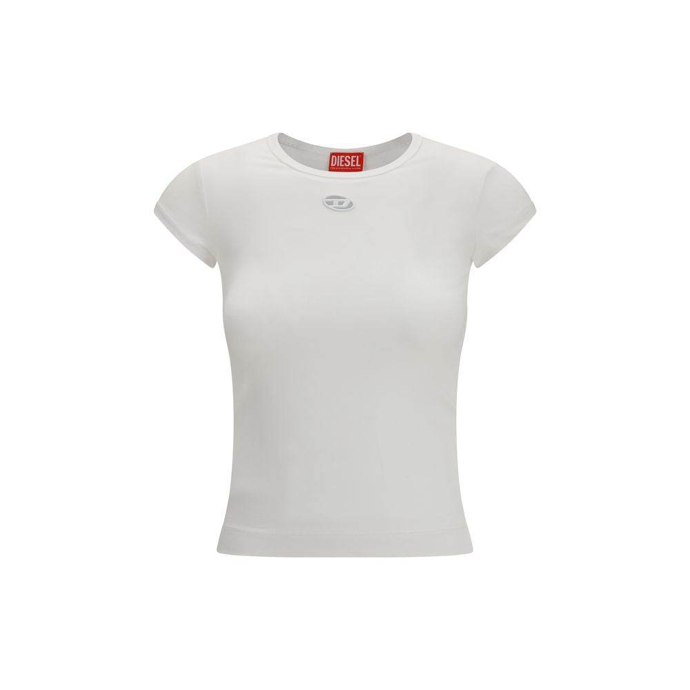 Diesel White Cotton T-Shirt | Regal Royce