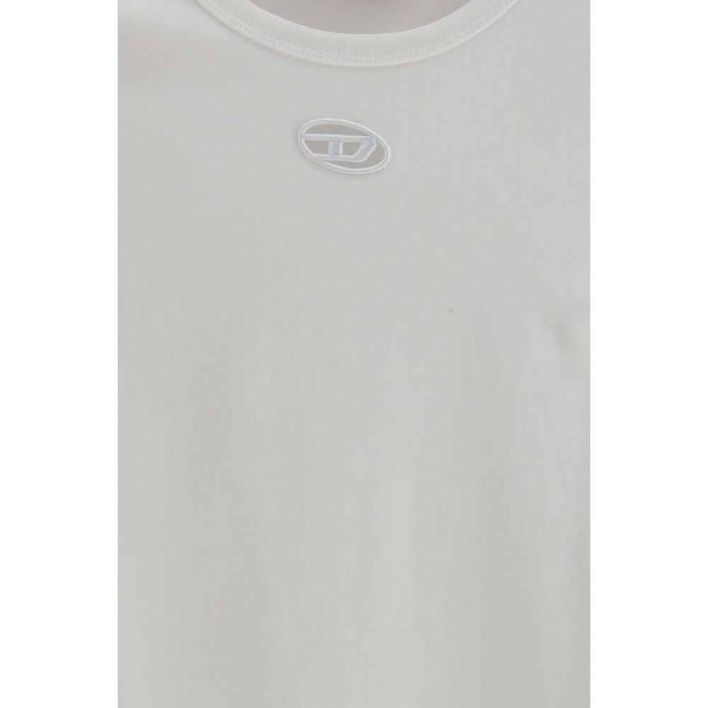 Diesel White Cotton T-Shirt | Regal Royce