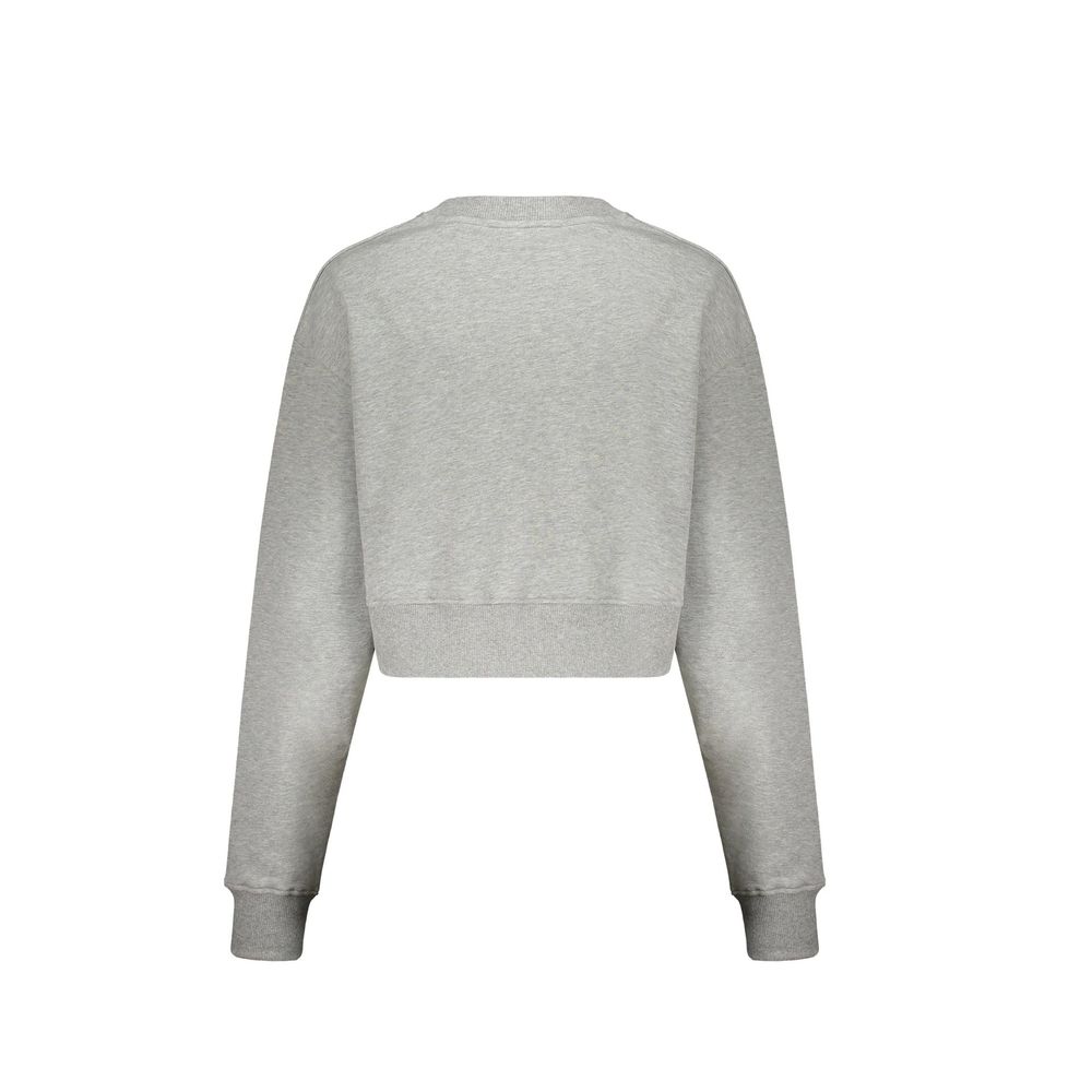 Balmain Gray Cotton Sweatshirt | Regal Royce