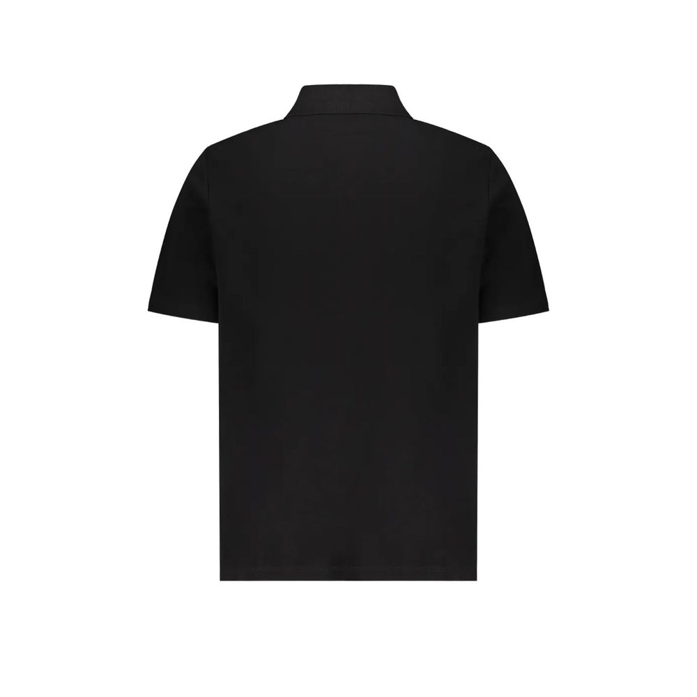 Balmain Black Cotton Polo Shirt | Regal Royce