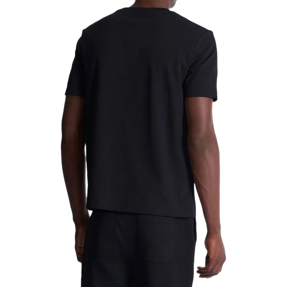 Balmain Black Cotton T-Shirt | Regal Royce