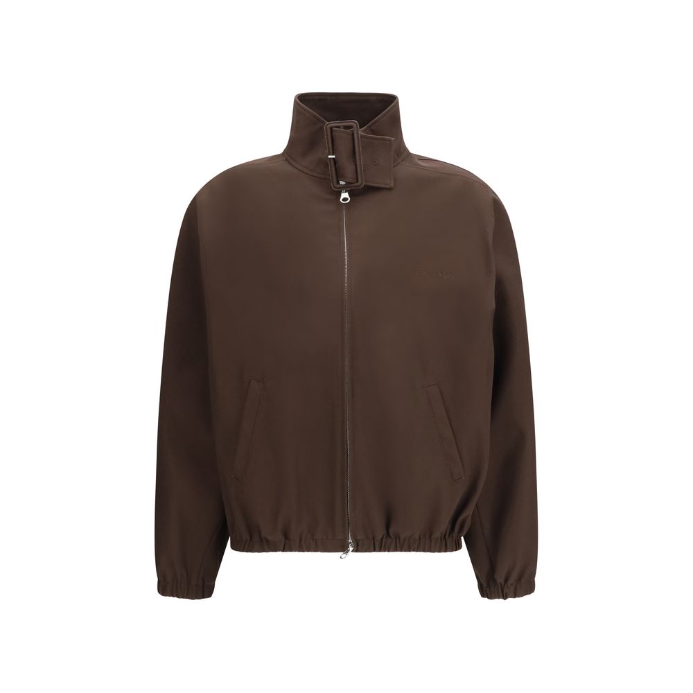 Courrèges Brown Polyester Bomber | Regal Royce
