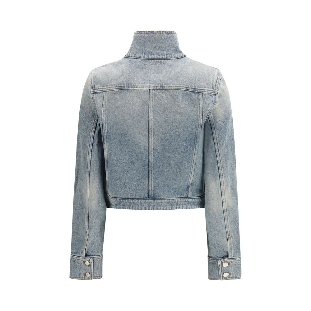Courrèges Blue Cotton Denim Jacket | Regal Royce