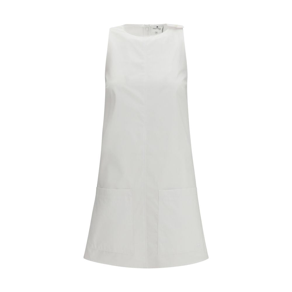 Courrèges White Cotton Casual Dress | Regal Royce