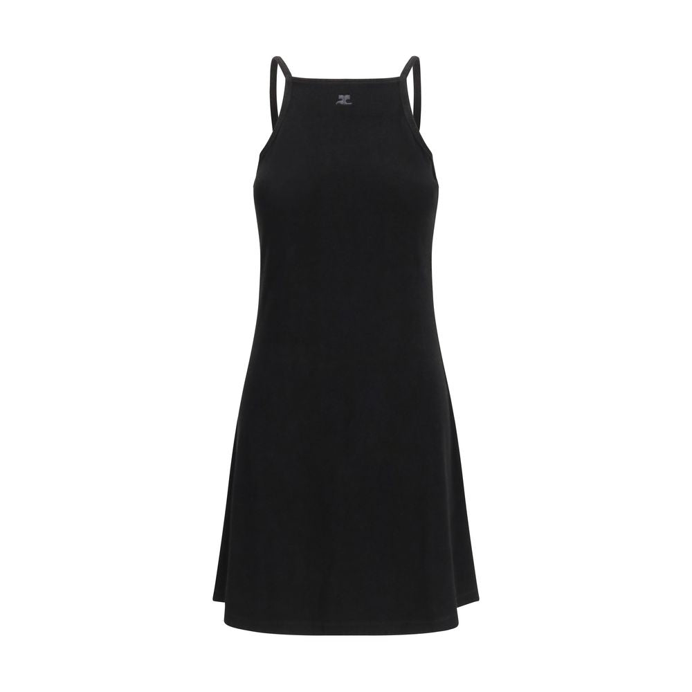Courrèges Black Viscose Casual Dress | Regal Royce
