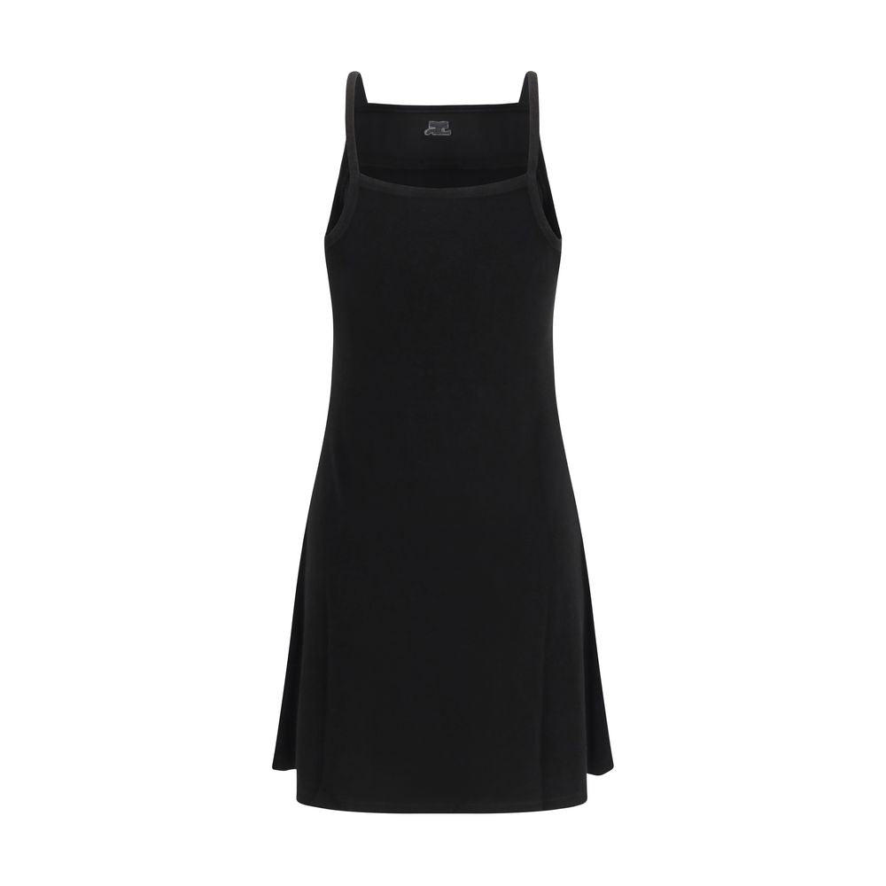 Courrèges Black Viscose Casual Dress | Regal Royce