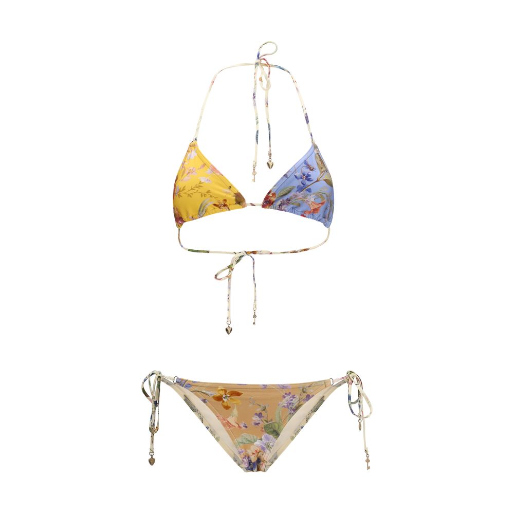 Zimmermann Multicolor Polyamide Bikini | Regal Royce