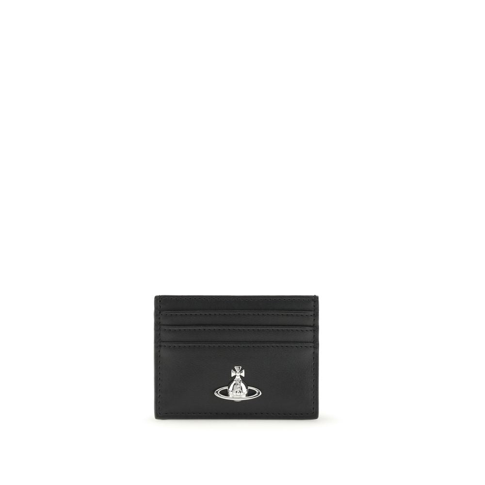 Vivienne Westwood Black Polyurethane Wallet | Regal Royce
