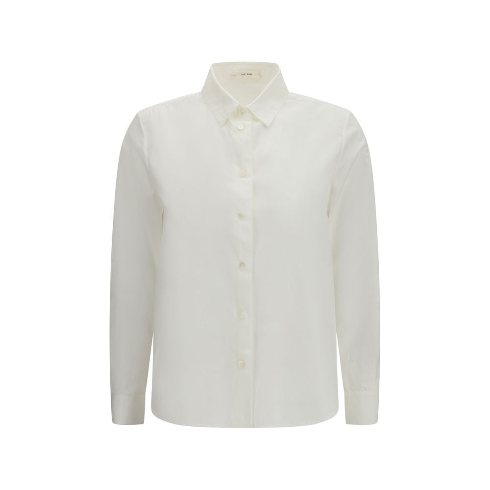 The Row White Cotton Dress Shirt | Regal Royce