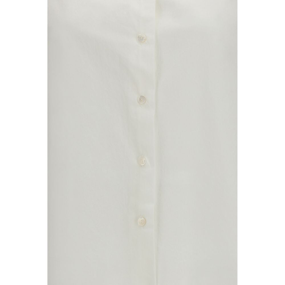 The Row White Cotton Dress Shirt | Regal Royce