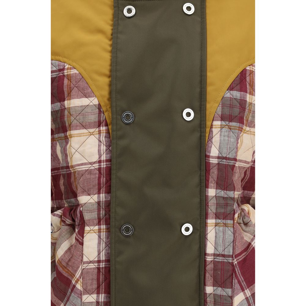 MARBELL Red Polyamide Sleveless Jacket | Regal Royce