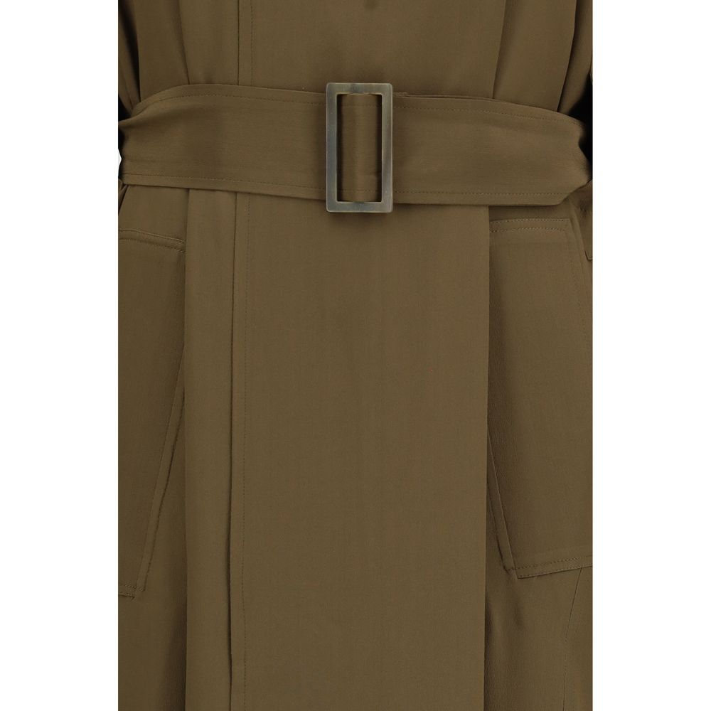 Petar Petrov Bicolor Silk Trench Coat | Regal Royce