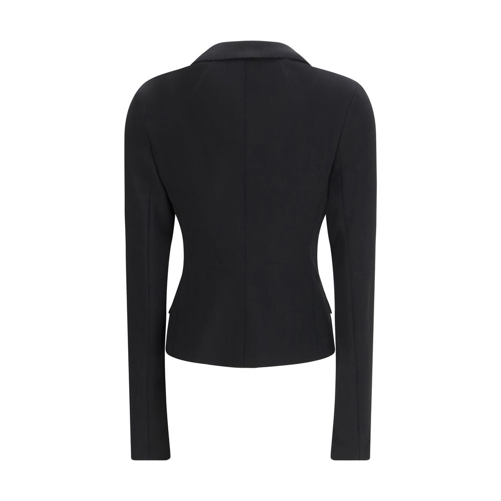 Dolce & Gabbana Black Fleece Wool Jackets And Coat | Regal Royce
