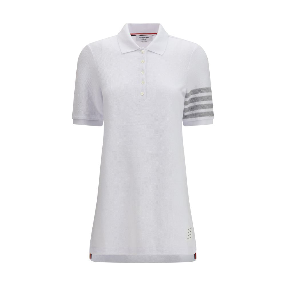 Thom Browne White Cotton Casual Dress | Regal Royce
