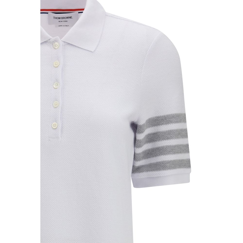 Thom Browne White Cotton Casual Dress | Regal Royce