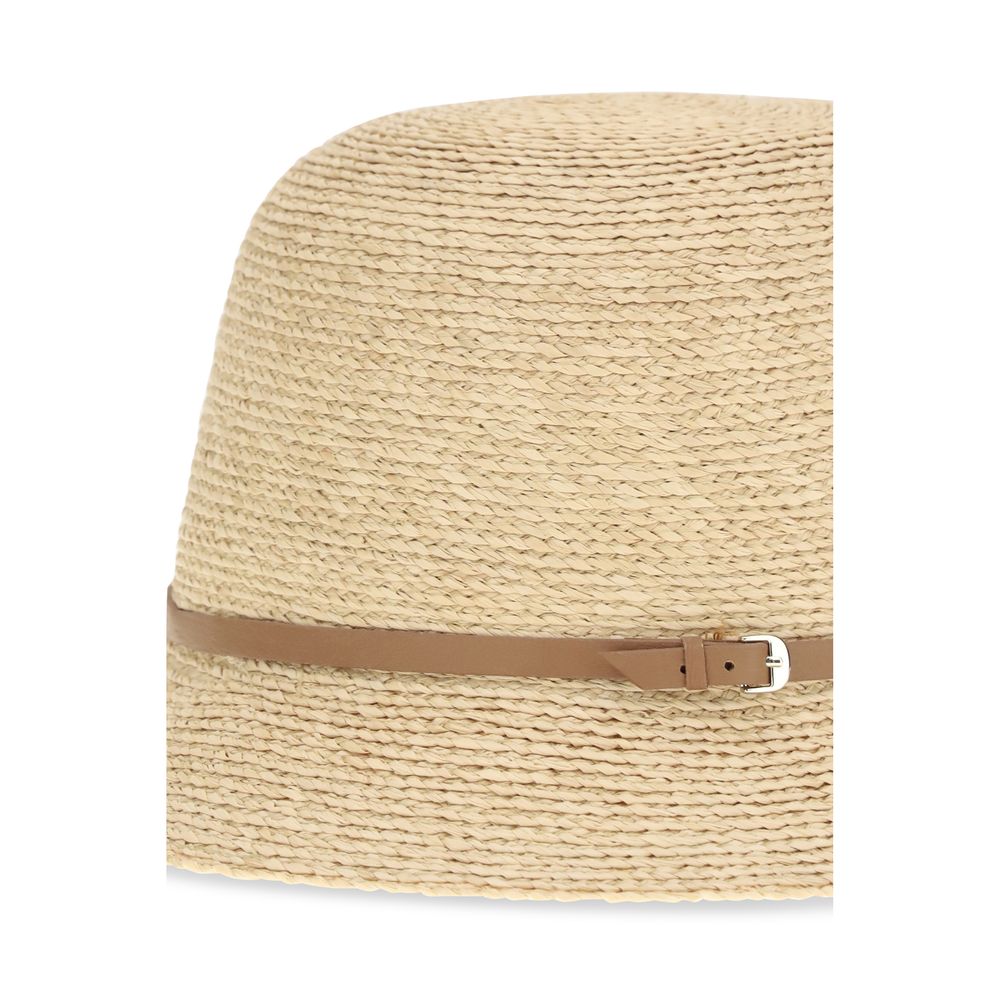 Helen Kaminski Beige Raffia Hat | Regal Royce