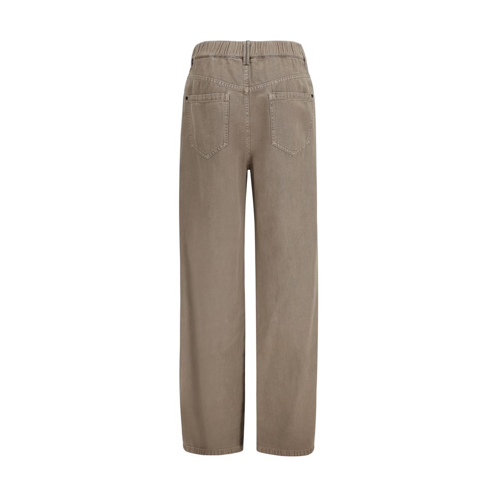 Brunello Cucinelli Beige Cotton Jeans Denim | Regal Royce
