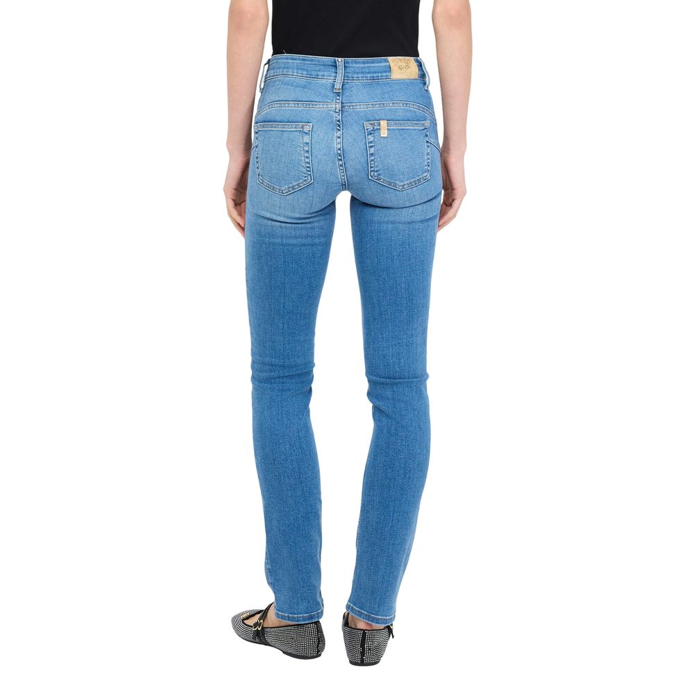 Liu Jo Light Blue Cotton Skinny Jeans | Regal Royce