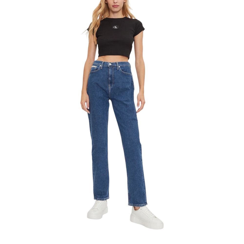 Calvin Klein Jeans Blue Cotton Skinny Jeans | Regal Royce