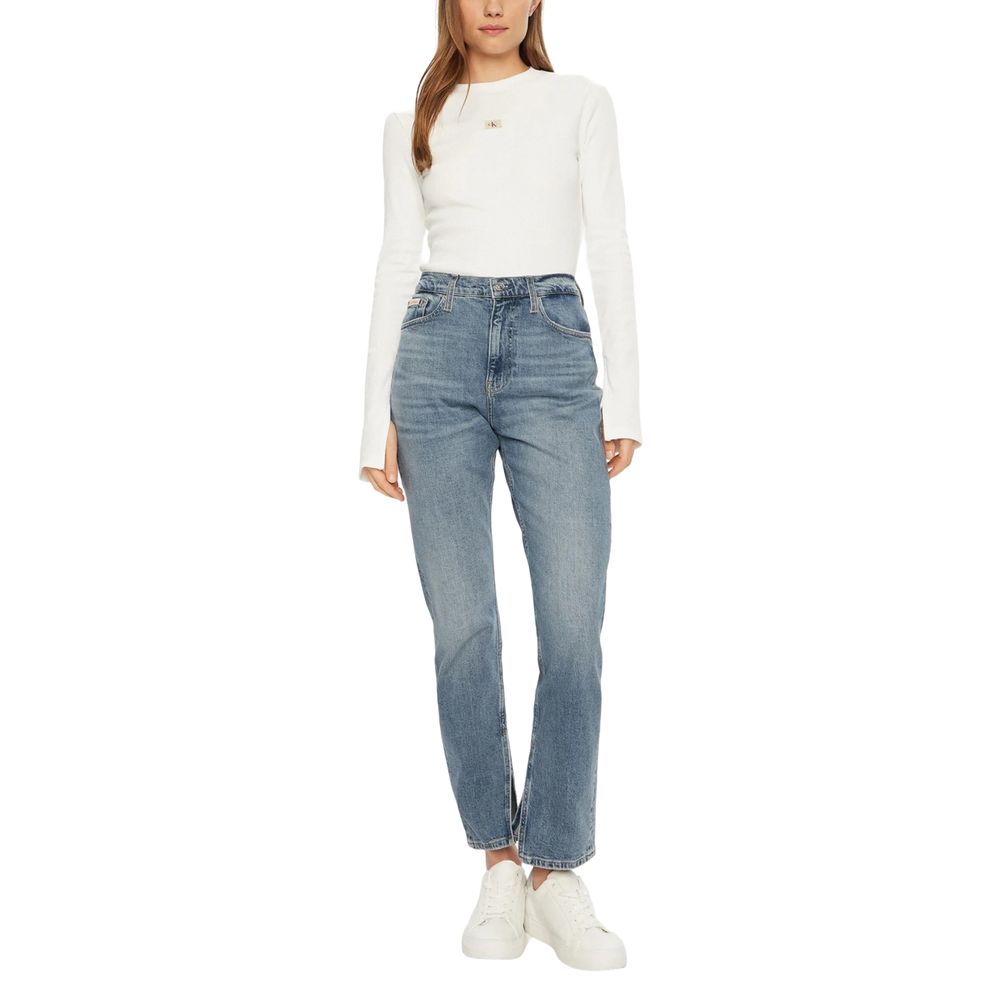 Calvin Klein Jeans Blue Cotton Skinny Jeans | Regal Royce