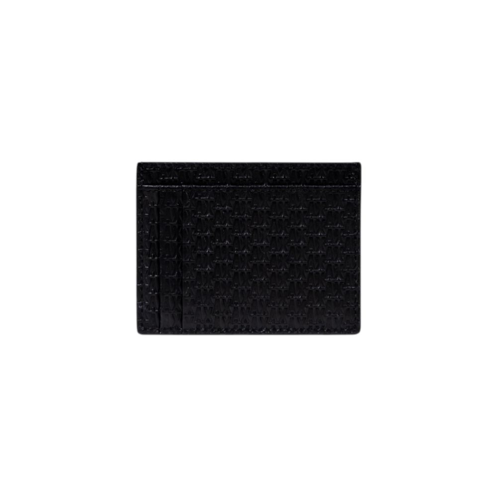 Armani Exchange Black Leather Wallet | Regal Royce