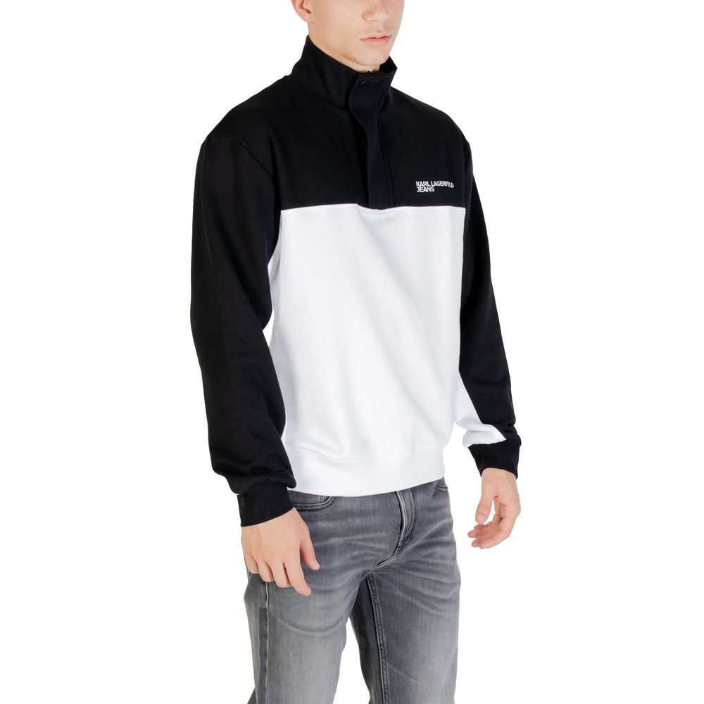 Karl Lagerfeld Black And White Horn Sweatshirt | Regal Royce