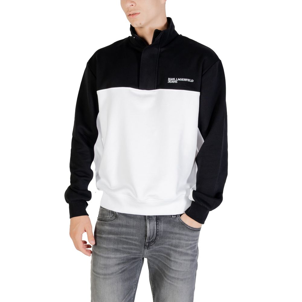 Karl Lagerfeld Black And White Horn Sweatshirt | Regal Royce