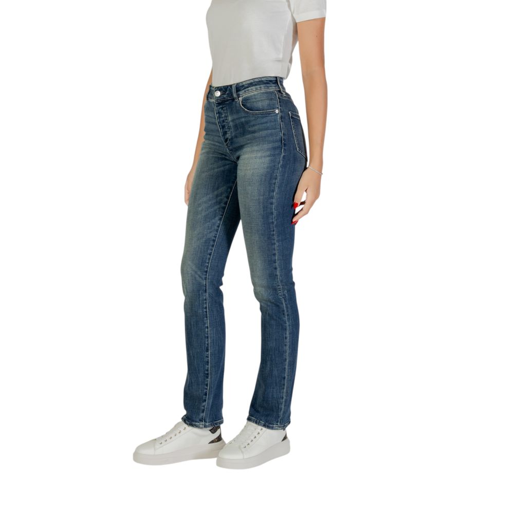 Armani Exchange Blue Cotton Skinny Jeans | Regal Royce