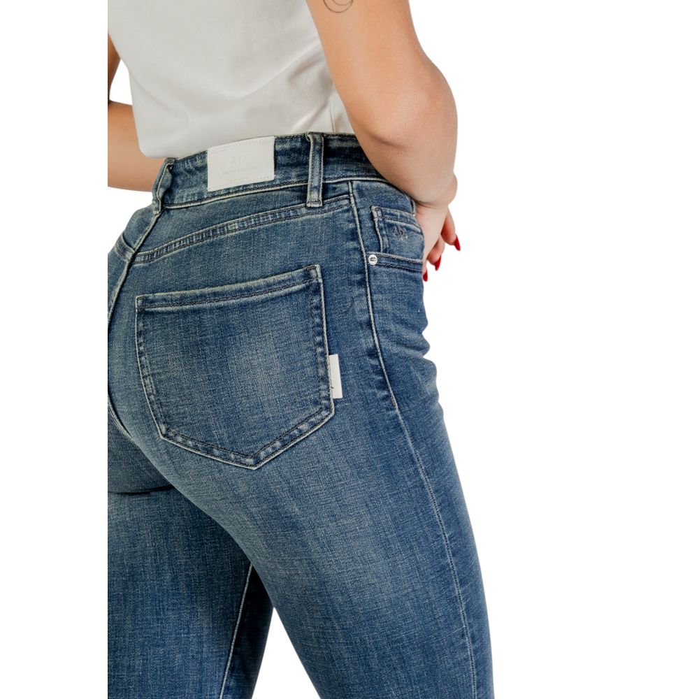 Armani Exchange Blue Cotton Skinny Jeans | Regal Royce