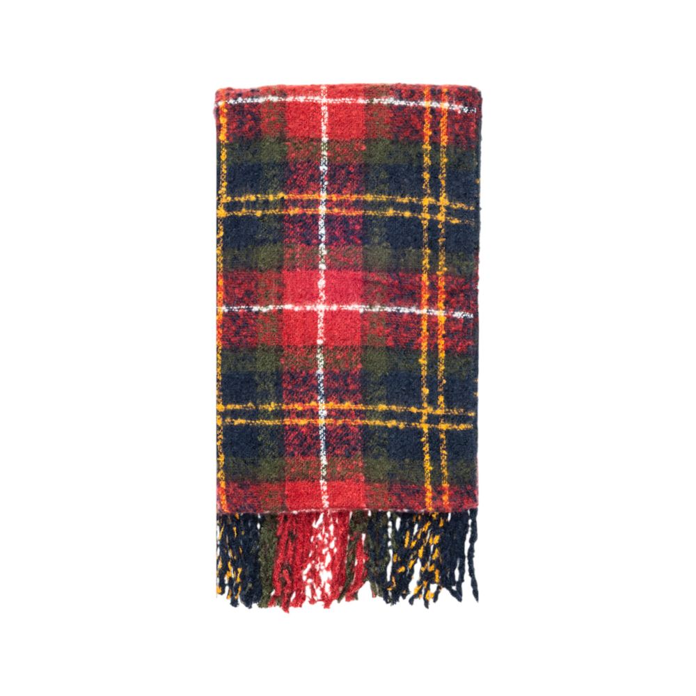 Barbour Bordeaux Polyester Scarf | Regal Royce
