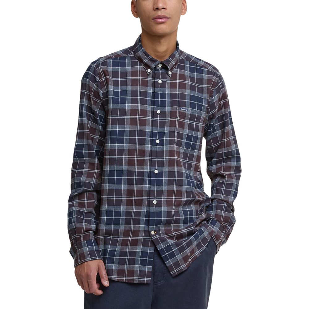 Barbour Bicolor Cotton Pattern Shirt | Regal Royce