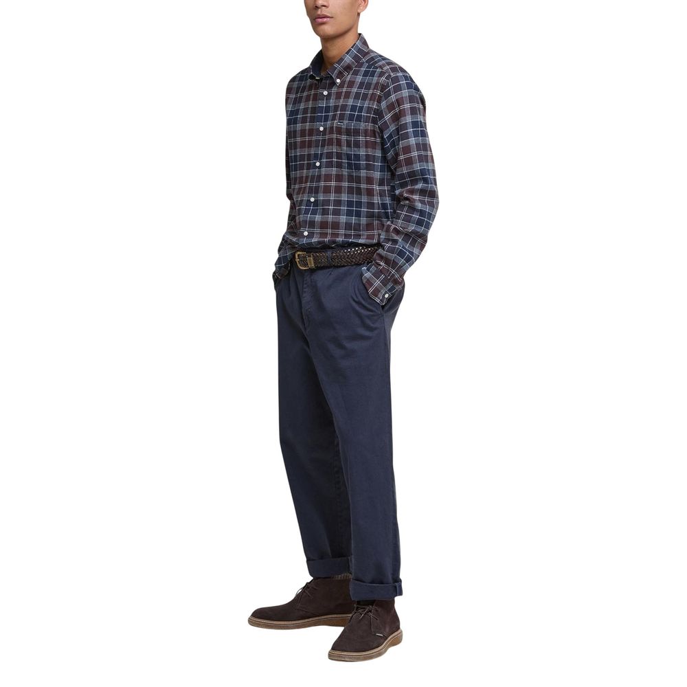 Barbour Bicolor Cotton Pattern Shirt | Regal Royce