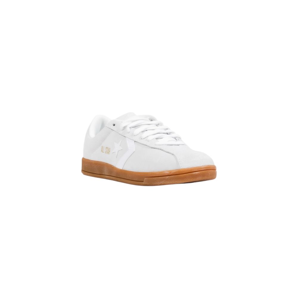 Converse White Leather Low Top Sneakers | Regal Royce
